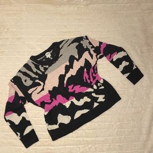 Camo Pattern Sweater